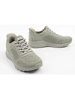 Dámské sportovní boty Skechers Bobs Squad, nazouvací SLIP-INS, olivové Dámské sportovní boty Skechers Bobs Squad, nazouvací SLIP-INS, olivové