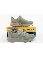 Dámské sportovní boty Skechers Bobs Squad, nazouvací SLIP-INS, olivové Dámské sportovní boty Skechers Bobs Squad, nazouvací SLIP-INS, olivové