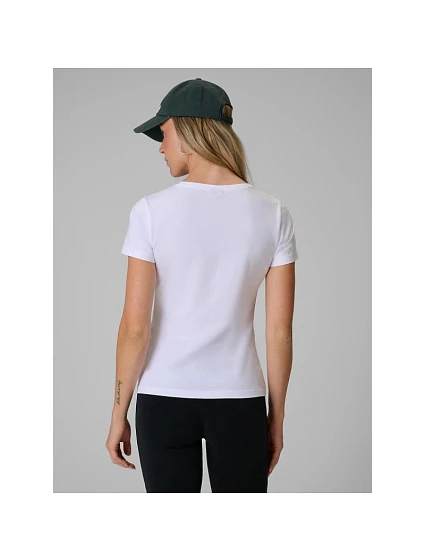 Dámské hladké tričko slim model 22541622 - 4F Dámské hladké tričko slim model 22541622 - 4F