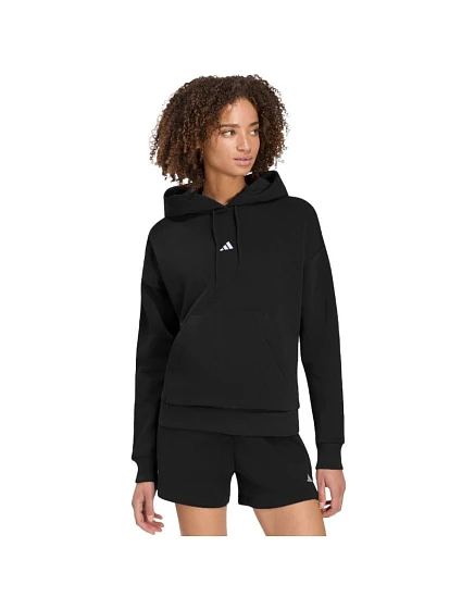 Dámská mikina adidas Essentials Small Logo Feel Cozy, černá, JN1861 Dámská mikina adidas Essentials Small Logo Feel Cozy, černá, JN1861