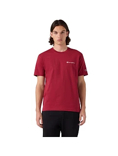 Koszulka męska Champion SS Tee czerwona 221798 RS508 pánské