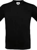 B&C Exact V-Neck Tričko s výstřihem do V 01.0006 black