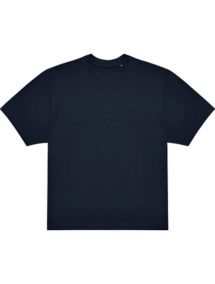 B&C #E220 Oversized Oversize tričko z těžké bavlny 01.012T navy