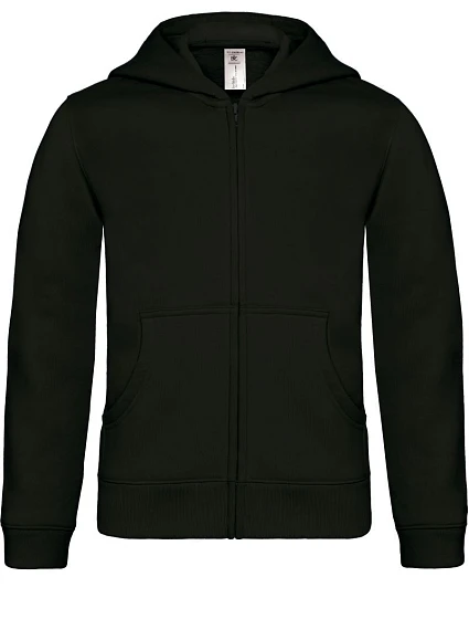 B&C Hooded Full Zip /kids Dětská mikina s kapucí model 22482725 black B&C Hooded Full Zip /kids Dětská mikina s kapucí model 22482725 black