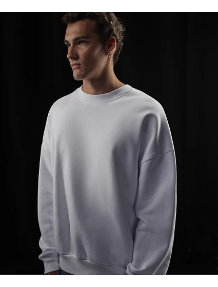 B&C Crew Těžká oversize unisex mikina sport grey model 22445518