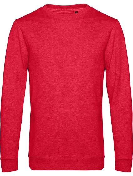 B&C #Set In Pánská mikina 01.U01W heather red B&C #Set In Pánská mikina 01.U01W heather red
