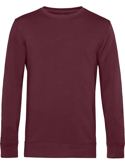 B&C Inspire Crew Neck_° Pánska mikina 01.U31B bordová B&C Inspire Crew Neck_° Pánska mikina 01.U31B bordová