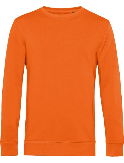B&C Inspire Crew Neck_° Pánska mikina 01.U31B čisto oranžová
