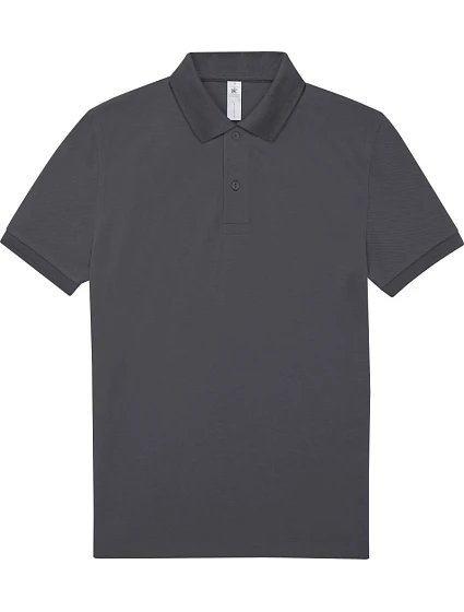 B&C My Polo 180 Piqué polo 01.U424 tmavošedá