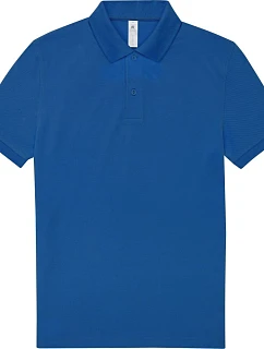 B&C My Polo 210 Piqué – polokošeľa z hrubej bavlny 01.U426 kráľovská modrá