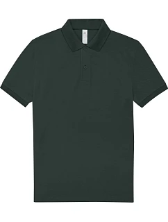 B&C My Polo 210 Polo tričko z hrubej bavlny 01.U426 tmavý les