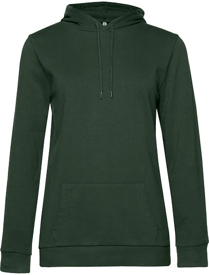 B&C #Hoodie /women Dámska mikina s kapucňou 01.W04W lesná zeleň B&C #Hoodie /women Dámska mikina s kapucňou 01.W04W lesná zeleň
