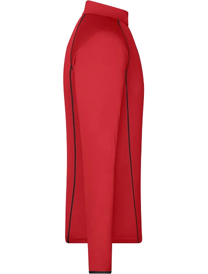 JN 498 Pánské funkční tričko s dlouhým rukávem model 22487000 red/black - Daiber