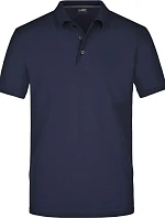 Daiber JN 708 Pánske polo tričko z pima piqué 02.0708, tmavomodré
