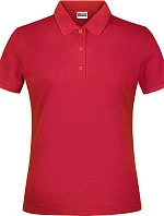 Daiber JN 791 Dámske piqué polo tričko 02.0791 červené