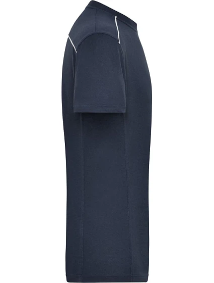 JN 890 Pánské pracovní tričko Solid model 22493405 navy - Daiber