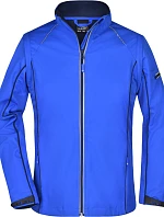 Daiber JN 1121 Dámska softshellová bunda s odnímateľnými rukávmi 02.1121 nautic blue/navy