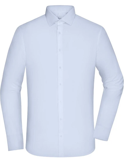 Daiber JN 1372 Popelínová košeľa slim fit s dlhým rukávom 02.1372 svetlo modrá Daiber JN 1372 Popelínová košeľa slim fit s dlhým rukávom 02.1372 svetlo modrá