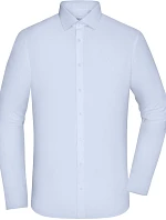 Daiber JN 1372 Popelínová košeľa slim fit s dlhým rukávom 02.1372 svetlo modrá