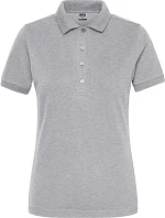 Daiber JN 1805 Dámske pracovné elastické bio polo - Solid 02.1805 šedá melírovaná
