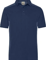 Daiber JN 1826 Pánske pracovné polo tričko z piké „Strong“ 02.1826 námornícka modrá/námornícka modrá