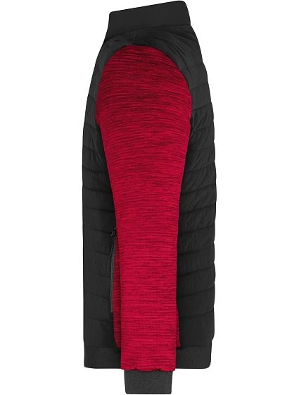 JN Pánská hybridní bunda 02. black/red melange model 22415328 - Daiber JN Pánská hybridní bunda 02. black/red melange model 22415328 - Daiber