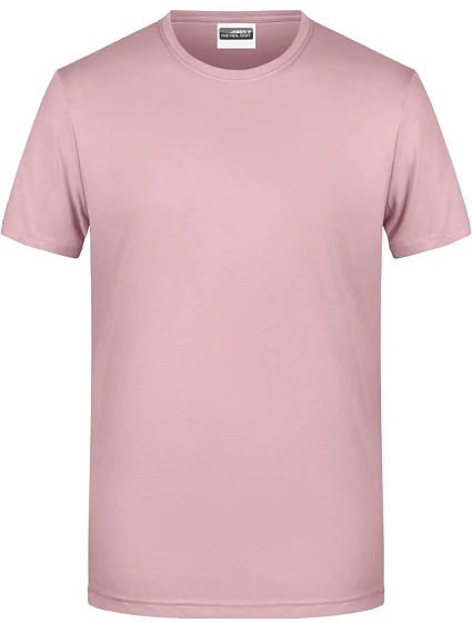 Daiber 8008 Pánske tričko z bio bavlny 02.8008 soft pink