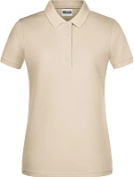 Daiber 8009 Dámske polo tričko z bio bavlny 02.8009 stone