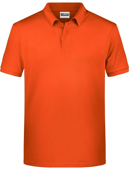 Daiber 8010 Pánske polo tričko z bio bavlny 02.8010 tmavooranžové