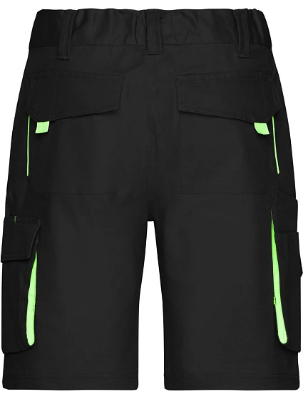 JN (62) Pracovní bermudy Color 02.X black/lime green model 22493009 - Daiber JN (62) Pracovní bermudy Color 02.X black/lime green model 22493009 - Daiber