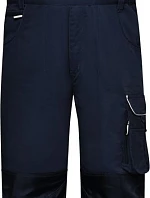Daiber JN 879 (42-60) Pracovní kalhoty s laclem - Solid 02.879M navy