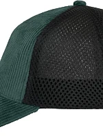 Daiber MB 6254 6-panelová čiapka typu Trucker 03.6254 dymovo zelená/čierna