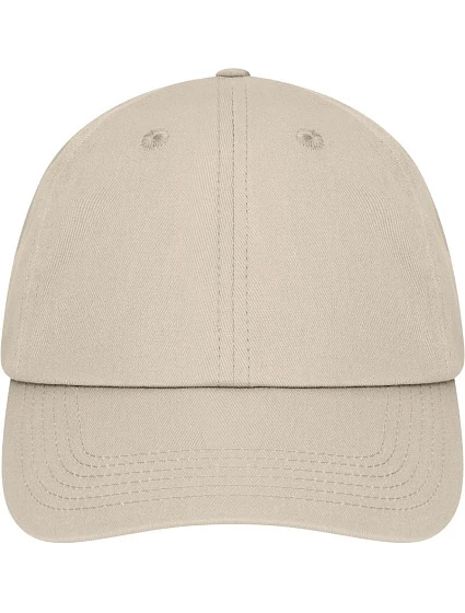 Daiber MB 6256 6 panelová kšiltovka "Dad Cap" 03.6256 sandstone