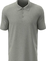 Stedman Lux Polo Pánske piqué polo „Lux“ 05.9060 šedá melírovaná