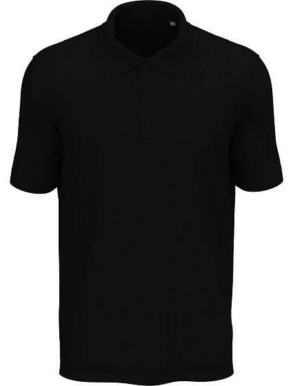 Stedman Lux Polo Pánske piqué polo „Lux“ 05.9060 čierna opálová Stedman Lux Polo Pánske piqué polo „Lux“ 05.9060 čierna opálová