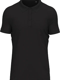 Stedman Stretch Polo – Pánske elastické polo tričko z hrubej bavlny 05.9640 black opal