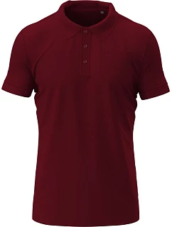 Stedman Stretch Polo Pánské elastické piqué polo z těžké bavlny 05.9640 bordeaux