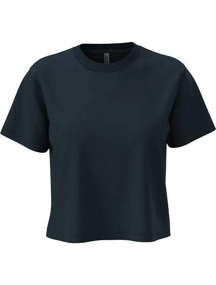 Next Level Apparel N 7610 Ťažký dámsky crop top 08.7610 tmavomodrá Next Level Apparel N 7610 Ťažký dámsky crop top 08.7610 tmavomodrá
