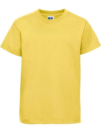 Russell Athletic 180B Detské tričko z hrubej bavlny „Authentic“ 10.180B žlté Russell Athletic 180B Detské tričko z hrubej bavlny „Authentic“ 10.180B žlté