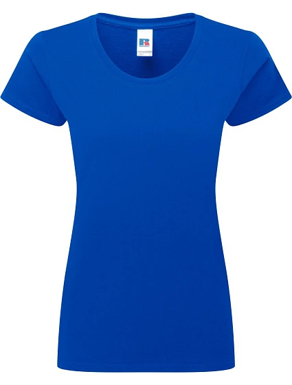 Russell Athletic 180F Dámske tričko z hrubej bavlny „Authentic“ 10.180F bright royal Russell Athletic 180F Dámske tričko z hrubej bavlny „Authentic“ 10.180F bright royal