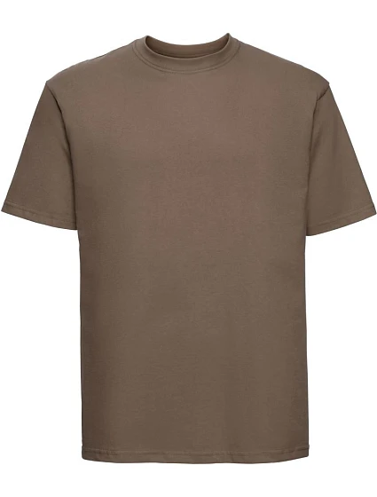 Tričko Russell Athletic 180M z hrubej bavlny „Authentic“ 10.180M, farba mocha Tričko Russell Athletic 180M z hrubej bavlny „Authentic“ 10.180M, farba mocha