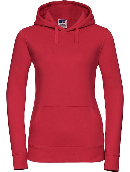 Russell Athletic 265F Dámska mikina s kapucou „Authentic“ 10.265F classic red Russell Athletic 265F Dámska mikina s kapucou „Authentic“ 10.265F classic red