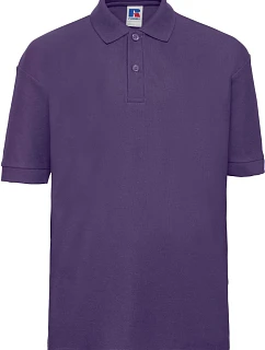 Russell Athletic 539B Detské polo tričko z piké 10.539B fialové