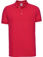 Pánské elastické piqué polo 10. classic red model 22473894 - Russell Athletic Pánské elastické piqué polo 10. classic red model 22473894 - Russell Athletic