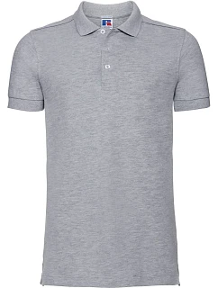 Russell Athletic 566M Pánské elastické piqué polo 10.566M light oxford
