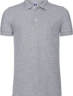 Russell Athletic 566M Pánske elastické polo tričko z piké 10.566M light oxford