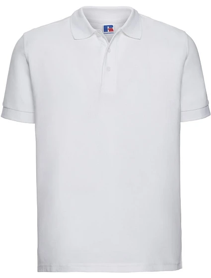 Russell Athletic 577M Pánské piqué polo "Ultimate" 10.577M white Russell Athletic 577M Pánské piqué polo "Ultimate" 10.577M white