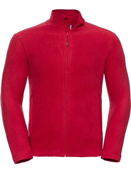 Russell Athletic 880M Pánska mikrofleecová bunda 10.880M classic red