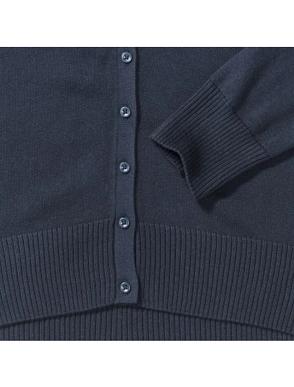 Dámský pletený cardigan s výstřihem do V 11. black model 22475044 - Russell Athletic Dámský pletený cardigan s výstřihem do V 11. black model 22475044 - Russell Athletic