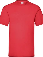 Tričko Fruit of the Loom Valueweight T 16.1036 červené